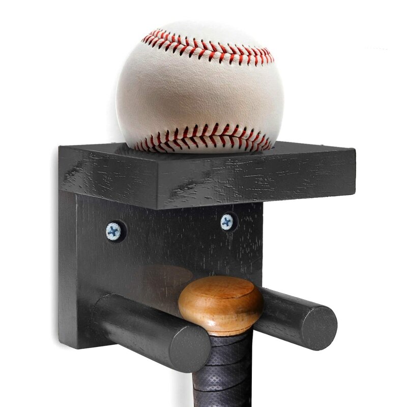 F1FD Baseball Bat Holder, Baseball Bat Brackets, Hanging Baseball Bat Display Stand