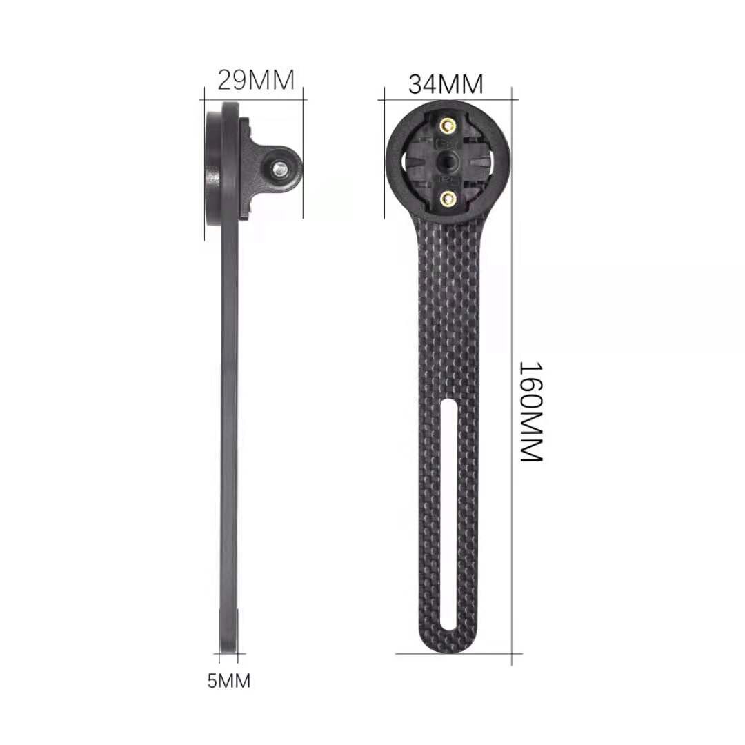 Garmin hiilikuitu pyörä gps tietokoneteline garmin xoss bryton gopro valoteline mtb bicycel gps telinetarvikkeet