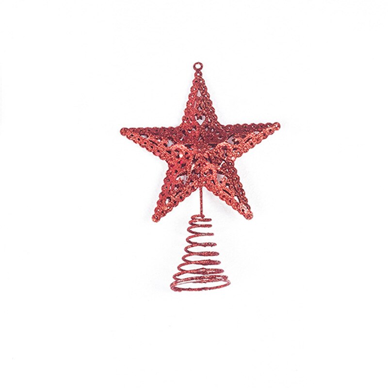 Various Types Cute Christmas Tree Top Star Christmas Star Tree Topper for Table Christmas Ornament Xmas Decor Event Supplies E: Plum