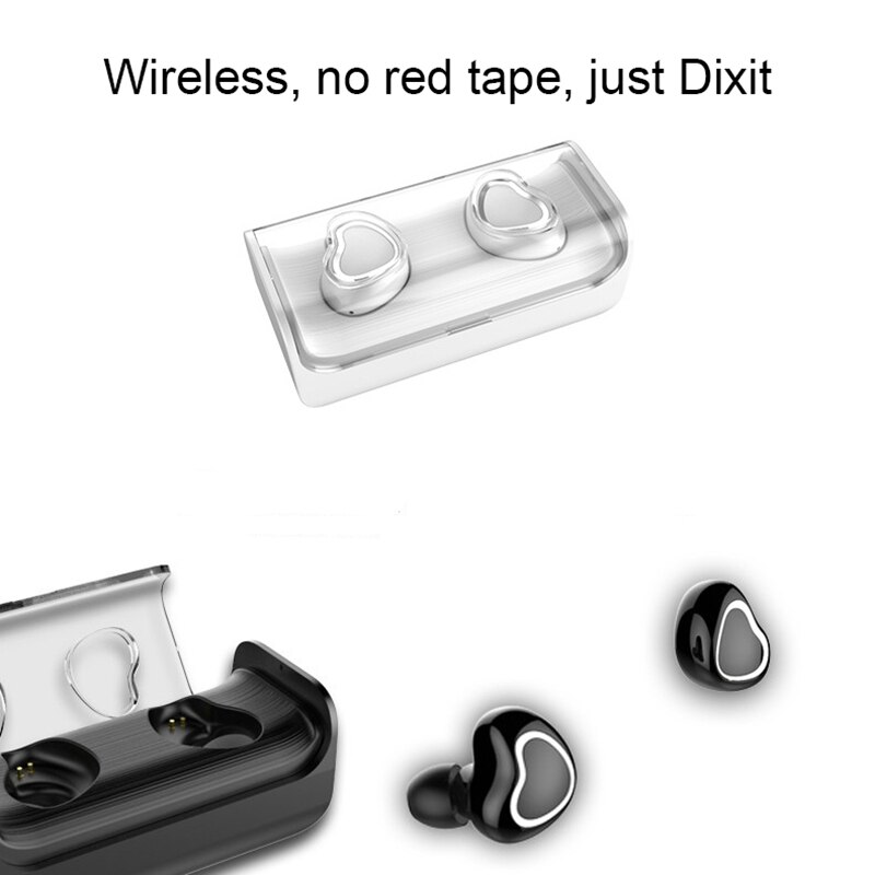 Tws 7 Plus Mini auriculares inalámbricos Bluetooth 5,0 auriculares deportivos con soporte de carga, micrófono Dual en el oído teléfono