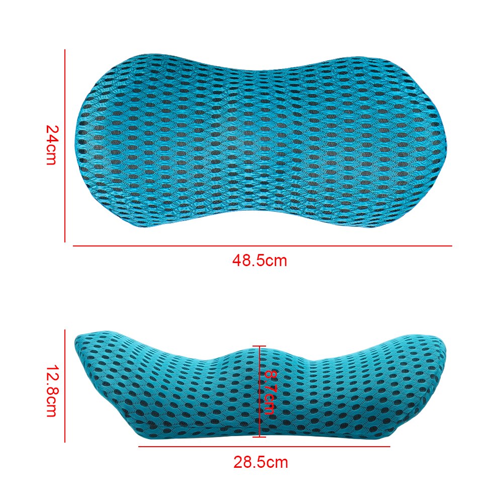 LEEPEE Car Cushion Lumbar Support Pillow Memory Foam Car Seat Waist Pillow Low Back Cushion Bed Sleeping Pillow