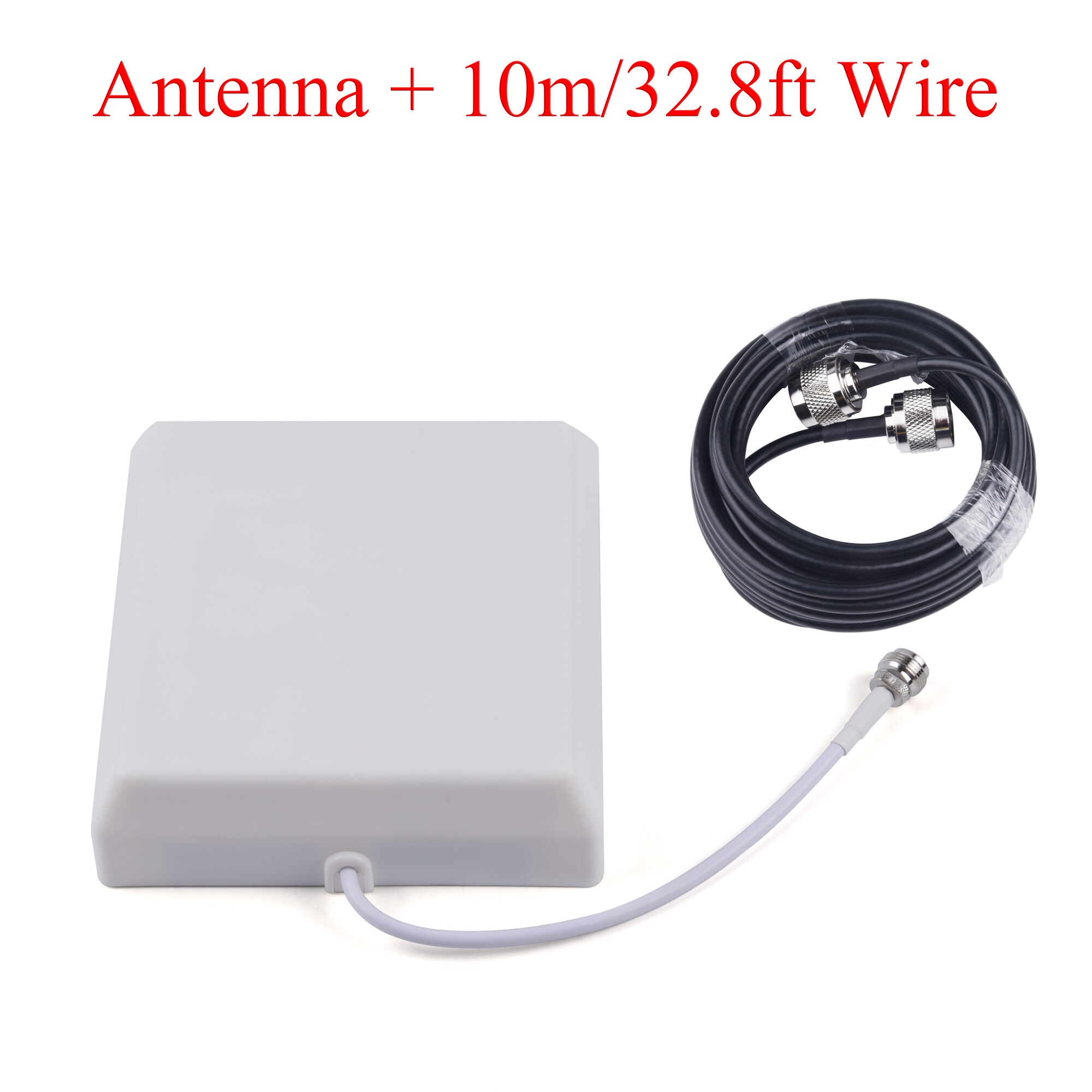 2G 3G 4G Panel Antenna 800-2500MHz External Antenna N Female For Repeater CDMA Signal Booster Signal Transmitter: black