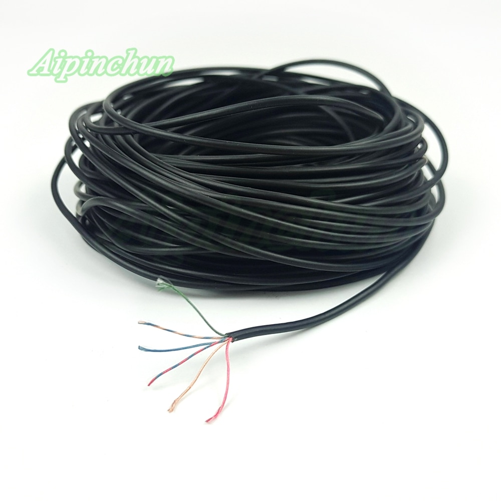 Aipinchun 5 Meters/partij Diy Vervanging Oortelefoon Cable Cord Reparatie Voor Bluetooth-Compatibele Hoofdtelefoon 3/5/6/7/8/9/10 Cores