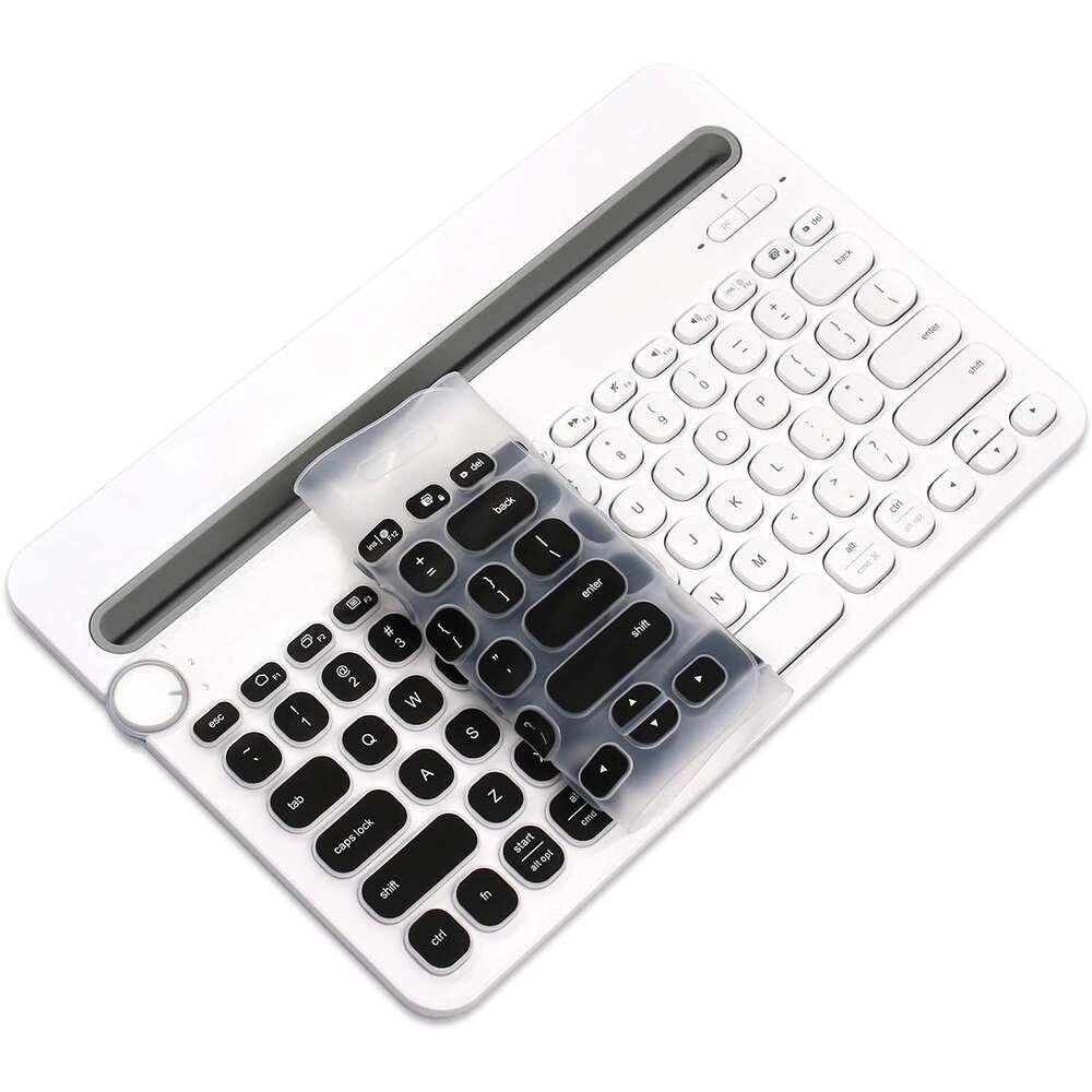 Keyboard Cover Voor Logitech K480 Toetsenbord Case Protector Laptop Tablet Beschermende Film Voor Logitech K480 Skin Soft Gel Tpu Cover