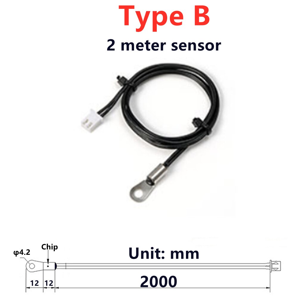 W3230 Relay Output Digital Temperature Controller -55~120C Thermostat Regulator Heating Cooling Control Switch 10A 220V/20A 12V: B sensor