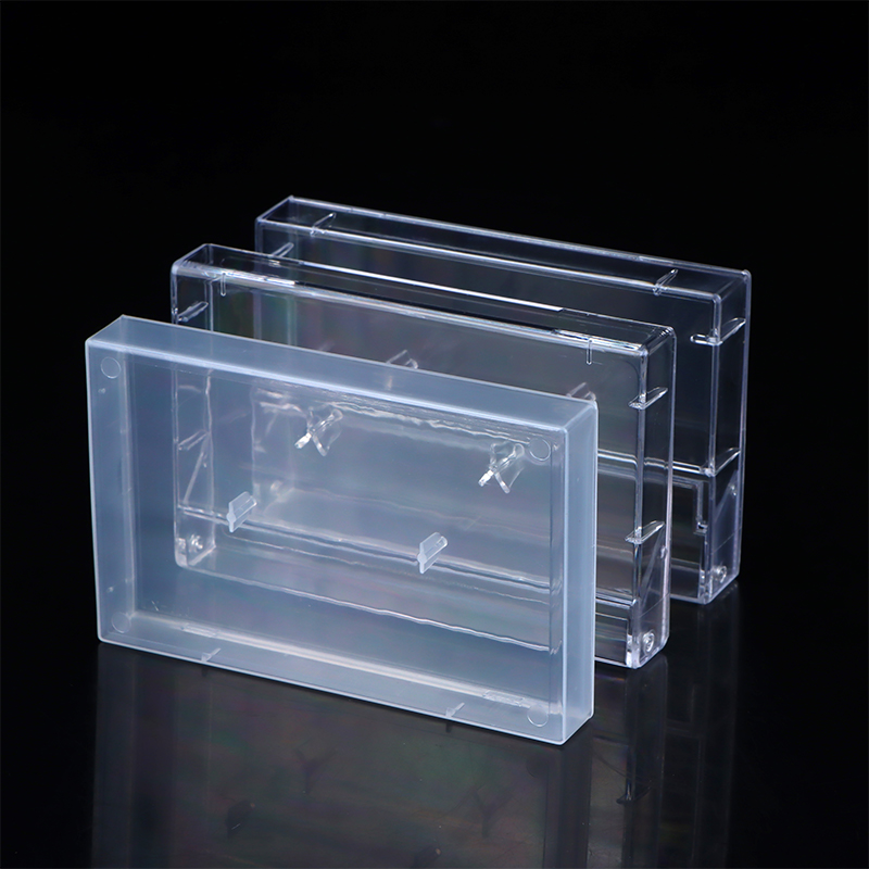 Boîte de rangement transparente pour Cassette, 1 pièce, boîtier pour bande d'enregistrement magnétique Audio, boîte anti-poussière, organisateur