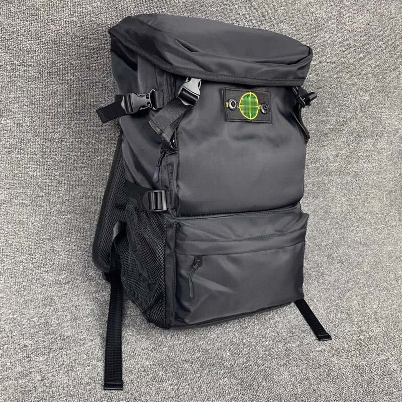 island Men Women Retro Functional Waterproof Large-capacity Backpack Student School Bag Size 30cmx50cm