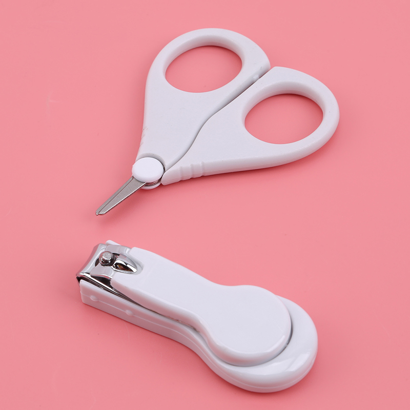 Set di forbici per tagliaunghie per neonato 4 pz/set Set di forbici per unghie per bambini