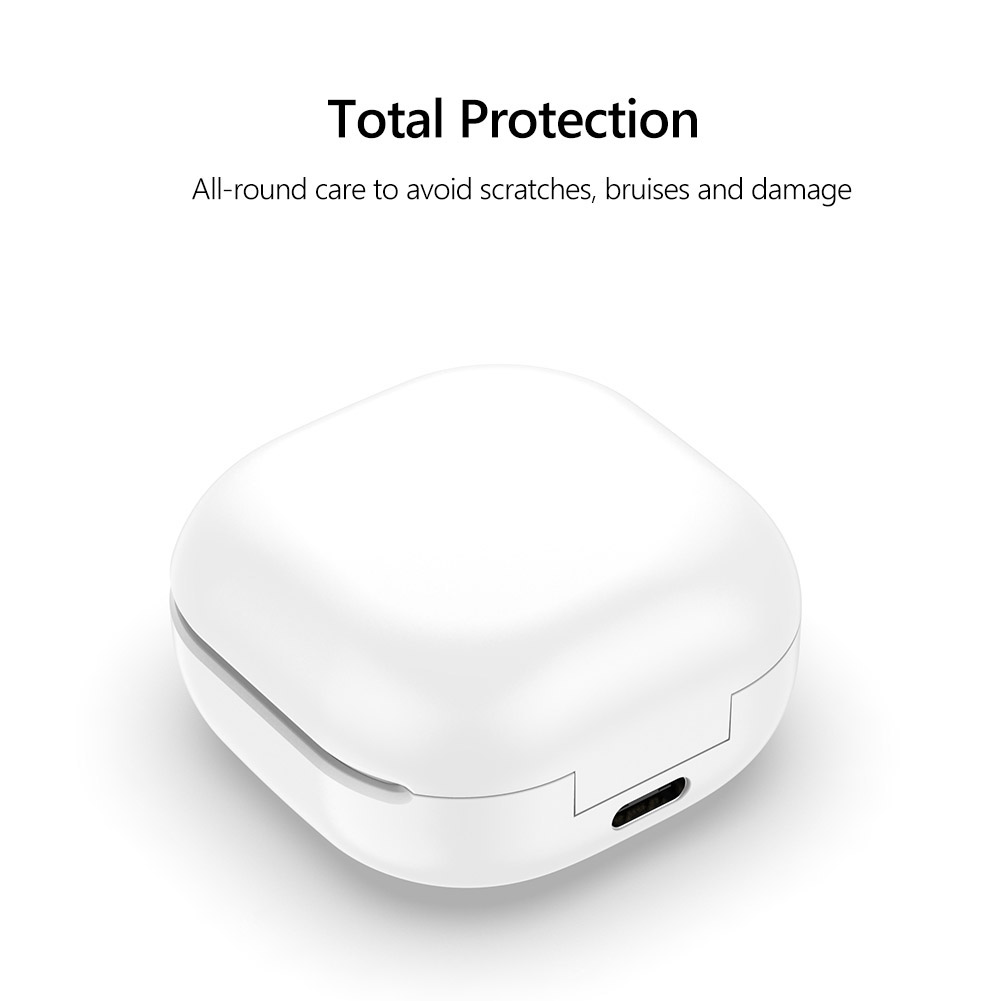 Replacement Wireless Earphone Charging Box for Samsung Galaxy Buds 2 SM-177 Earbuds Charger Case Cradle White
