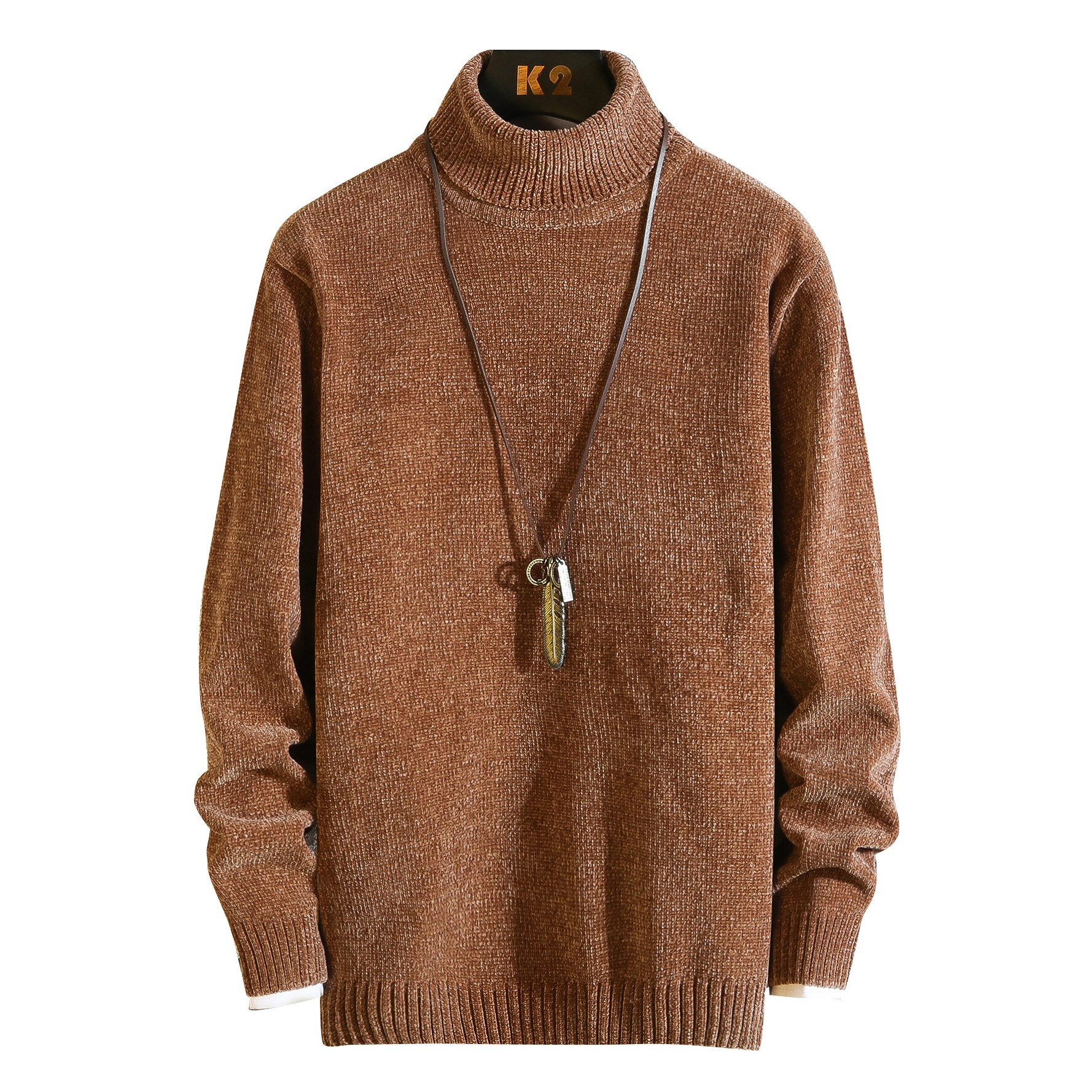 Menn svarte gensere herre rullekrave genser herre slim fit strikket genser herre høst minimalistisk strikke gensere m-xxl