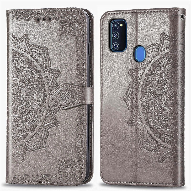 Case For Samsung Galaxy M21 Case Leather Wallet Flip Case Holster Phone Shell Case For Samsung M21 Case Funda Cover Capa Hoesje