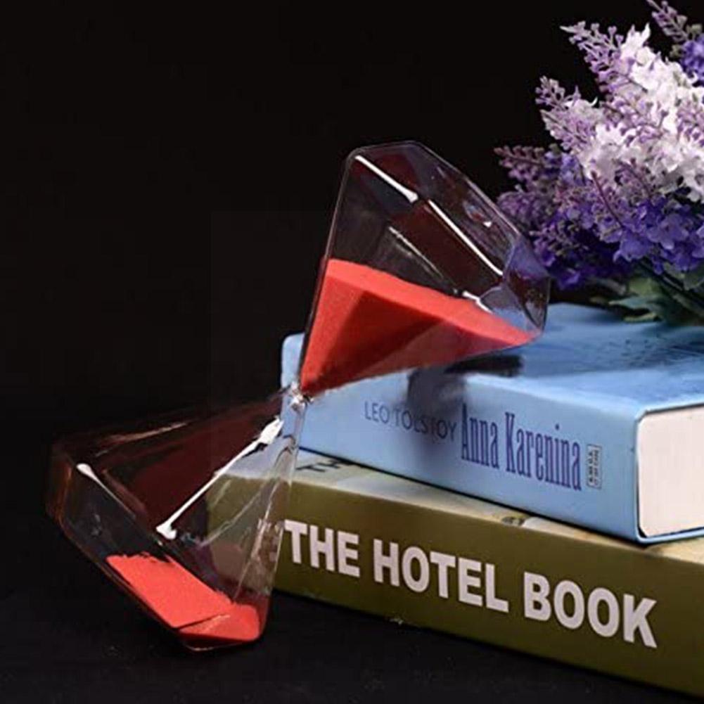 5/15/30 Minutes Diamond Timer Desk Table Clock Decorative Sand Timer Sand Home Ornaments M4S1