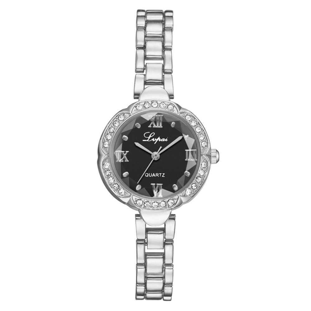 Europese Casual Jurk Klok Vrouwen Horloges Staal Vrouwen Armband Horloge Fijne Riem Dameshorloge Relogio Femino Erkek Kol Saati # een