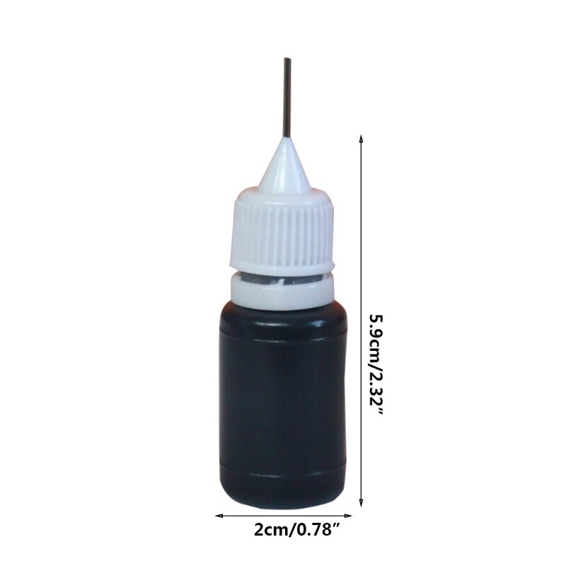10ml Refill Ink Anti Theft Privacy Safety for Confidential Security Stamp Roller
