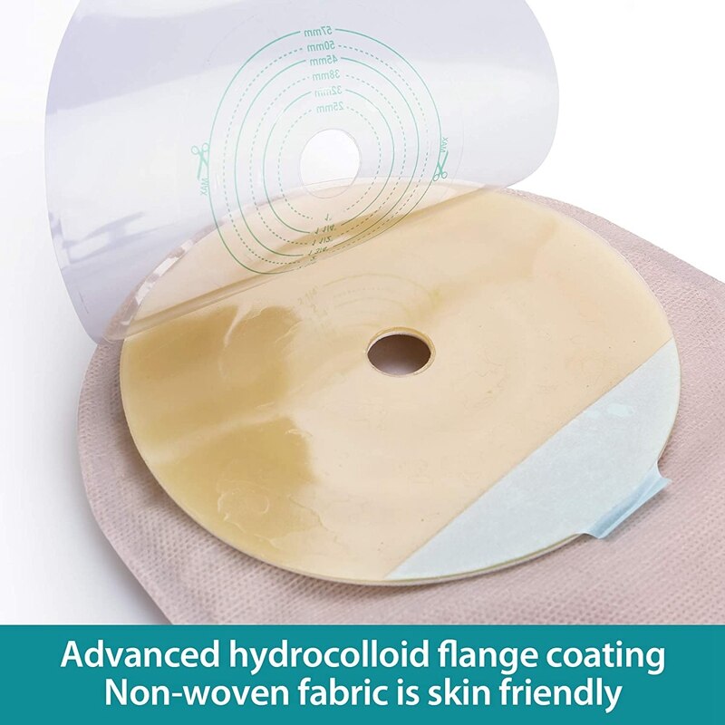 Stoma Zakken Een Stuk Lensbare Zakjes Voor Colostomy Ileostomy Stoma Care 20-60Mm Zuinig Aftapkraan Colostomyzak Zakken