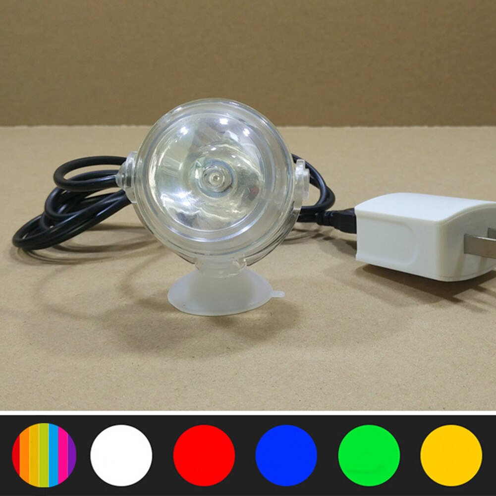 Kleurrijke Aquarium Led Verlichting Waterdichte Dompelpompen Aquarium Licht Onderwater Led Licht Elektronische Aquarium Lamp Decoratie