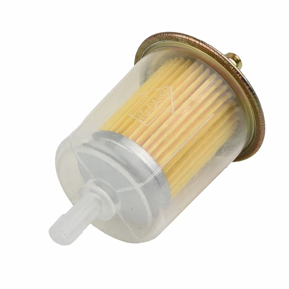 Fuel Filter Thick And Strong Plastic Filters For Garden Tools Scooters Motorcycles & Cars Compatible With Petrol & Diesel