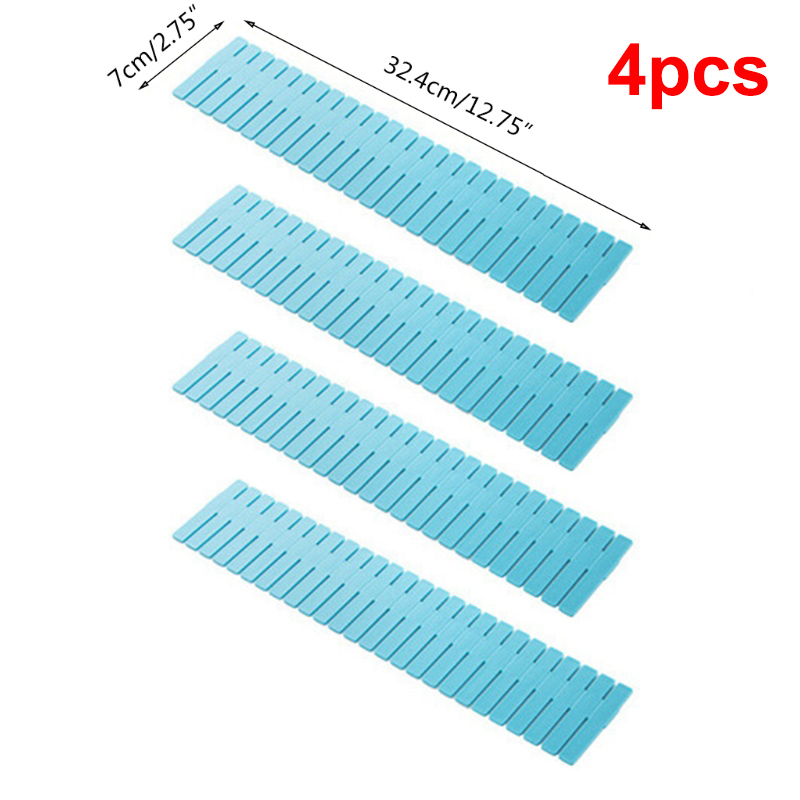 Schublade Teiler, Schublade Teiler Organisatoren 8Stck Kunststoff Netz Einstellbare Kunststoff Teiler Haushalts Lagerung machen-hoch: verrotten