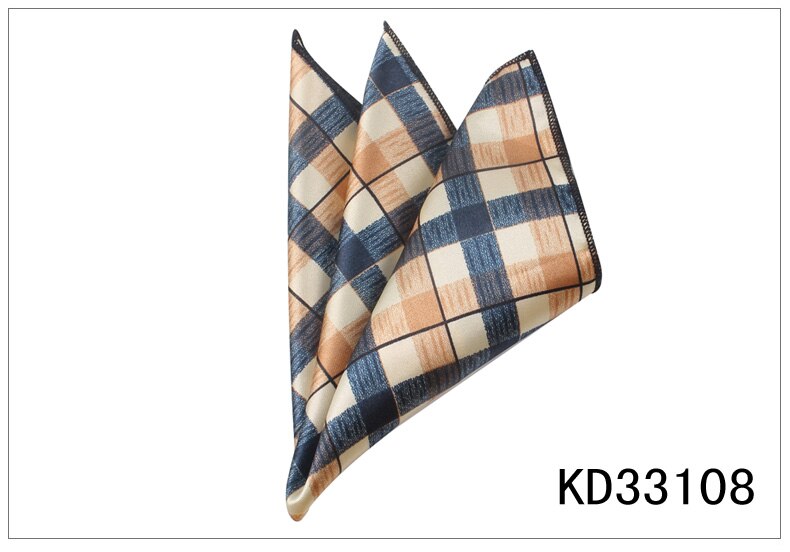 Pochette carrée de fleurs pour hommes femmes | Costume de mouchoirs en mousseline de soie imprimés Hanky pour hommes mouchoirs carrés serviettes foulards pour dames: KD33108