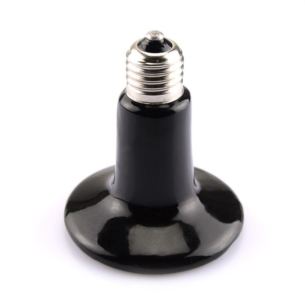 150W 220V Pet Black Infrared Heat Emitter Appliances Lamp for Reptile Light Brooder Coop Grow Incubator