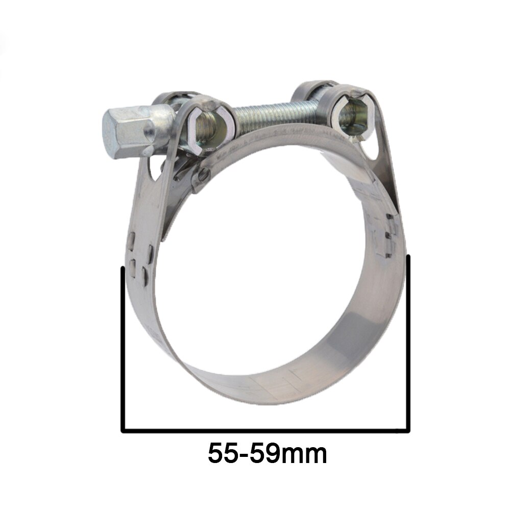 With Cla Stainless Steel Hose Clamp Exhaust Clamp Banjo Bracket Motorcycle Strap