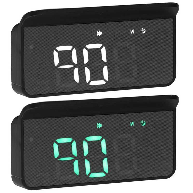 Windshield Screen Projector Fatigue Driving Warning Realtime Data Display Overspeed Alarm Car HUD Display for Cars Trucks