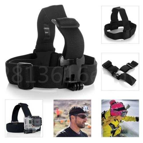 Head Strap Mount Borst Riem Voor GoPro Hero 7 6 5 4 Xiaomi Yi 4 K Sony Action Cam Accessoires harnas Riem Voor Mobiele Telefoon Houder