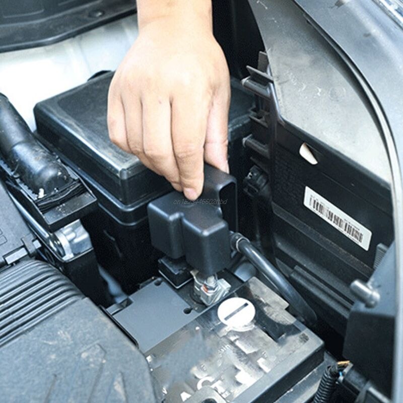 Til kia sportage  kx5 ql mk4 motor batteri negativ klemme clips terminal dæksel stik klistermærker skal