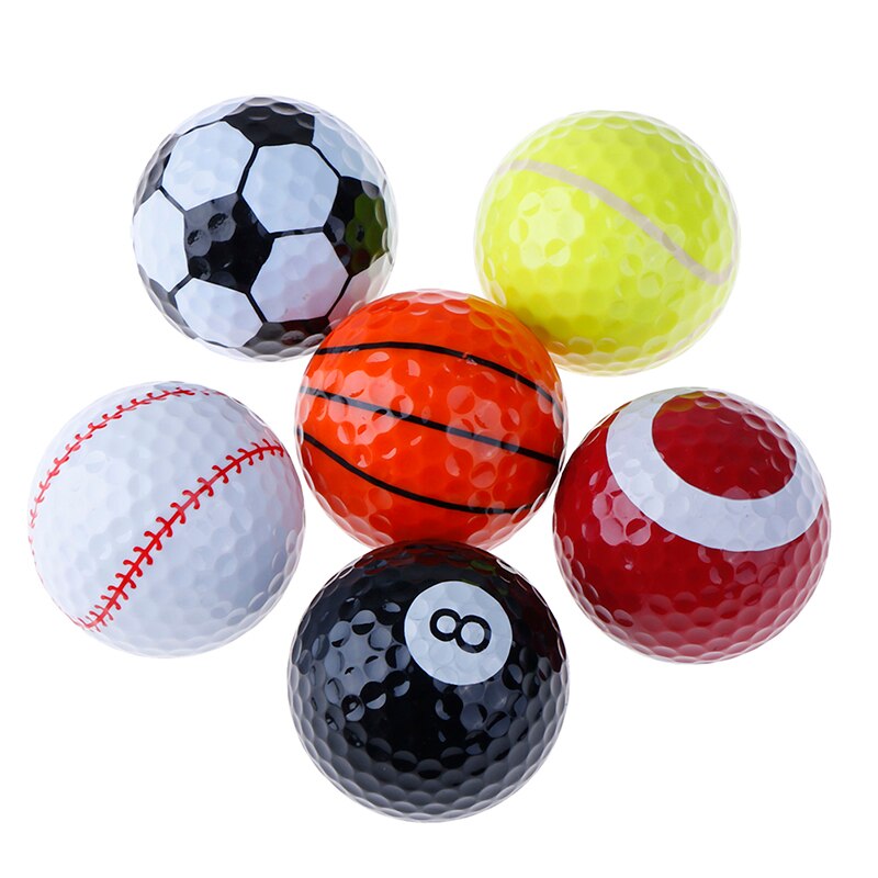1 X Outdoor Sports Golf Ball Golf Game Strong Resilience Force Sports Practice Ball