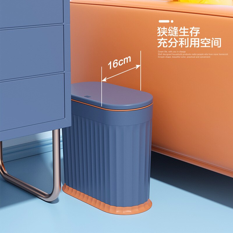 kitchen trash bin storage bins 12L garbage bin cute trash can kitchen trash can toilet paper basket with lid toilet paper basket