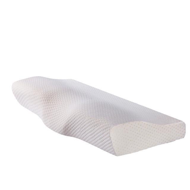 45 Pillow Solid Color Pillow With Memory Soft And Breathable Orthopedic Pillow For Sleep BE47004: White / 62x34cm