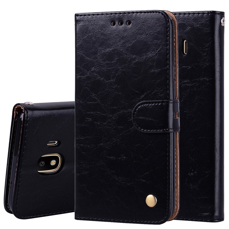 Für funda Samsung Galaxy J4 Fall Brieftasche Flip Leder Abdeckung Samsung Galaxy J4 Plus Fall Für Samsung J 4 J4 Plus Fällen