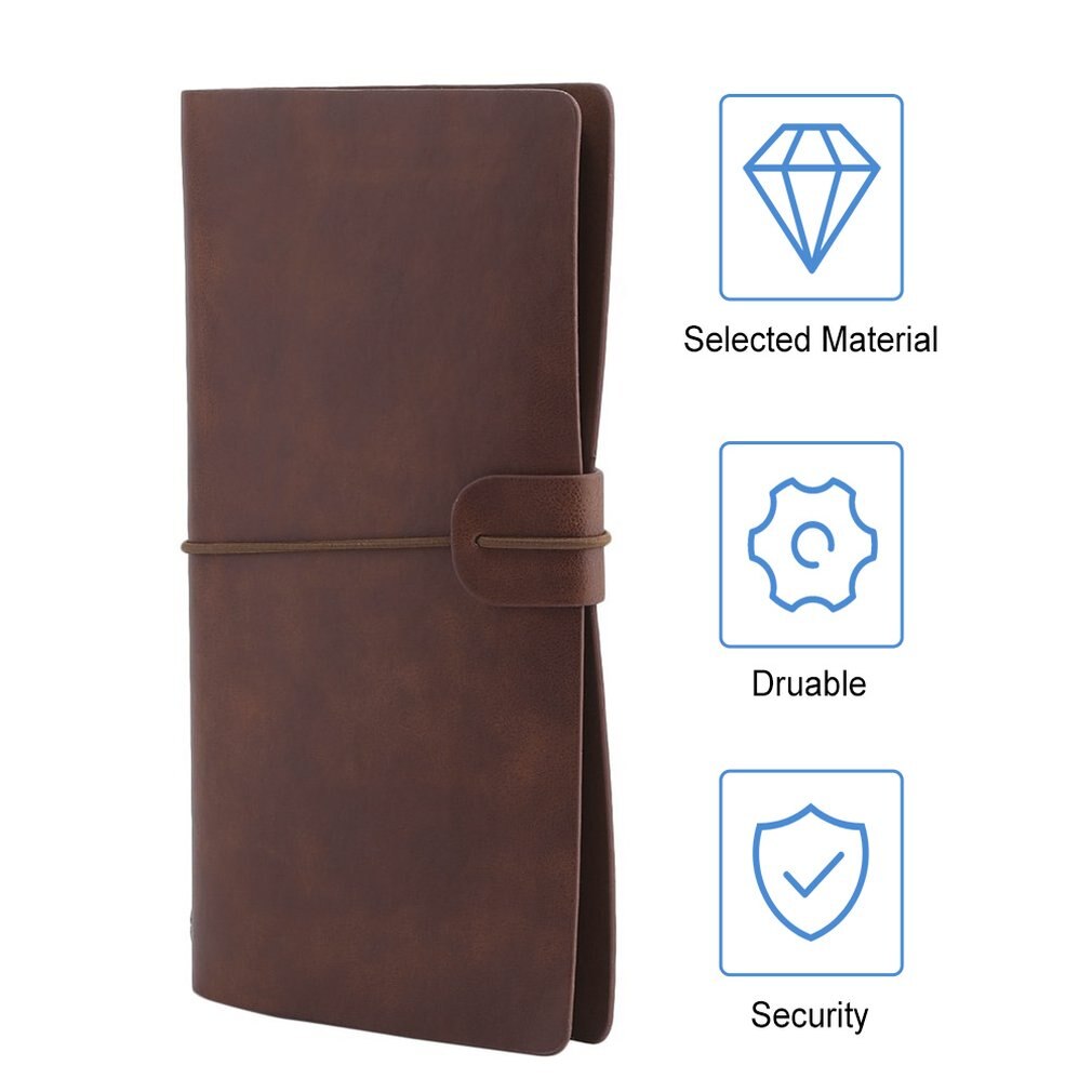 Portable Students School Writing Notebook Travel Diary Outdoor Journal Planner Agenda DIY Birthday