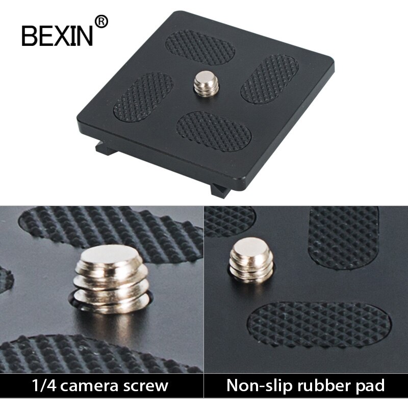 Quick release plate tripod plate camera stand plate dslr mount adapter camera clamp plate for arca swiss dslr camera tripod head