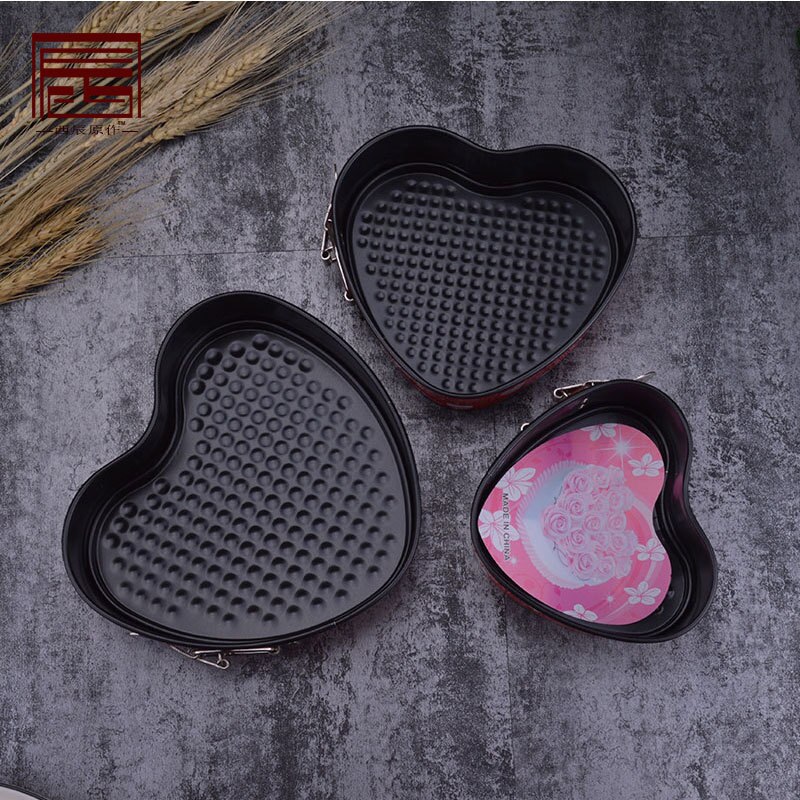 3pcs set Round Cake Tin Set Non-Stick Spring Form Loose Base Baking Pan Tray Metal Oven Baking Trays Cake Mold Tray Baking Dish