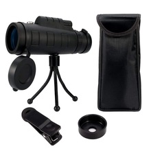 Zoom Telescoop 40X60 Monoculaire Folding Verrekijker Met Lage Licht Nachtzicht Voor Outdoor Bird Watching Reizen Camping