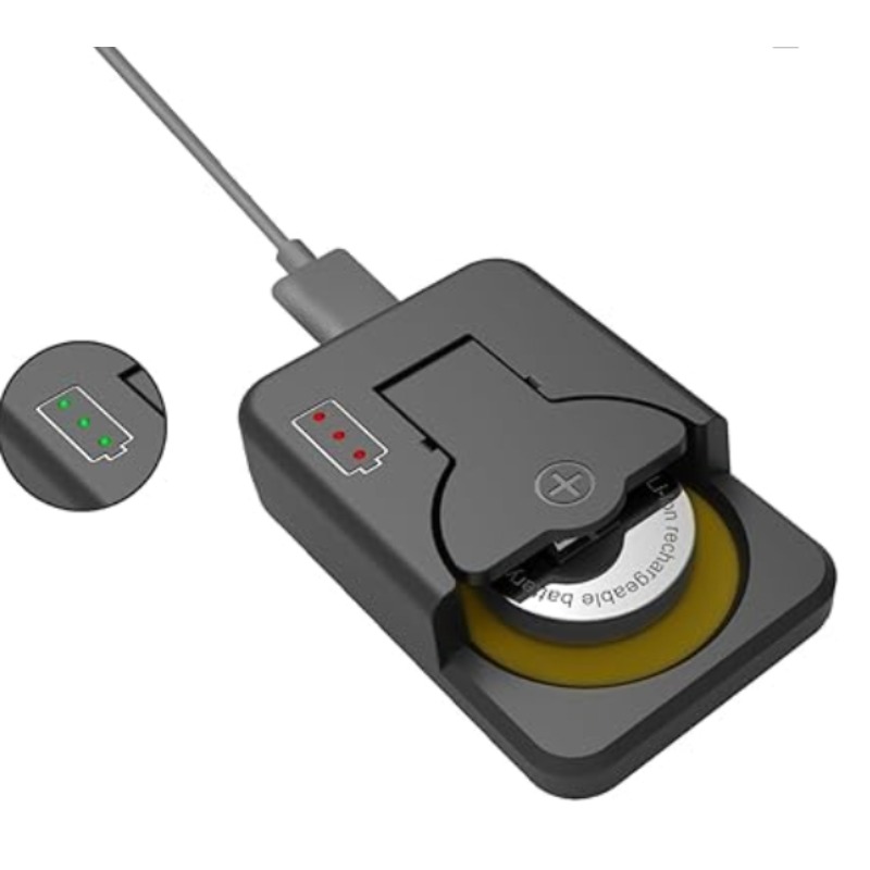 2-10 pezzi 3.6v lir 2032h batteria a bottone ricaricabile versione ad alta capacità delle batterie a bottone al litio lir 2032 sostituiscono  cr2032: Blu