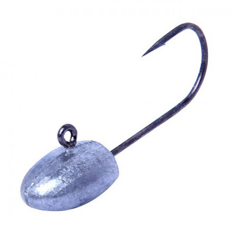 Anzuelo de gusanos pequeños y suaves de OBSESSION, anzuelo de Rockfish 1g, 2g, 3g, 4g, 10 Uds., Mini anzuelos de plomo para pesca de carpa