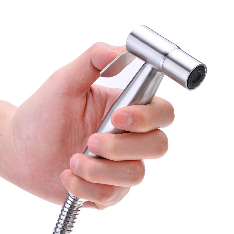 Handheld Bidet Spuiten Douche Set Badkamer Sproeier Douche Kit Bidet Kraan Rvs Wc Bidet Sproeier