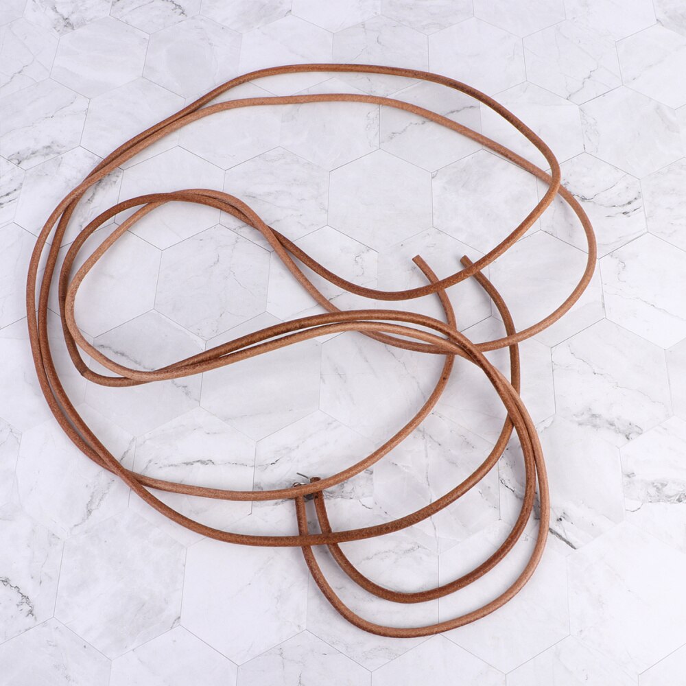 2PCS Foot Operated Sewing Machine Leather Belt Replacement Sewing Machine Leather Belt Sewing Machine Accessories: Default Title