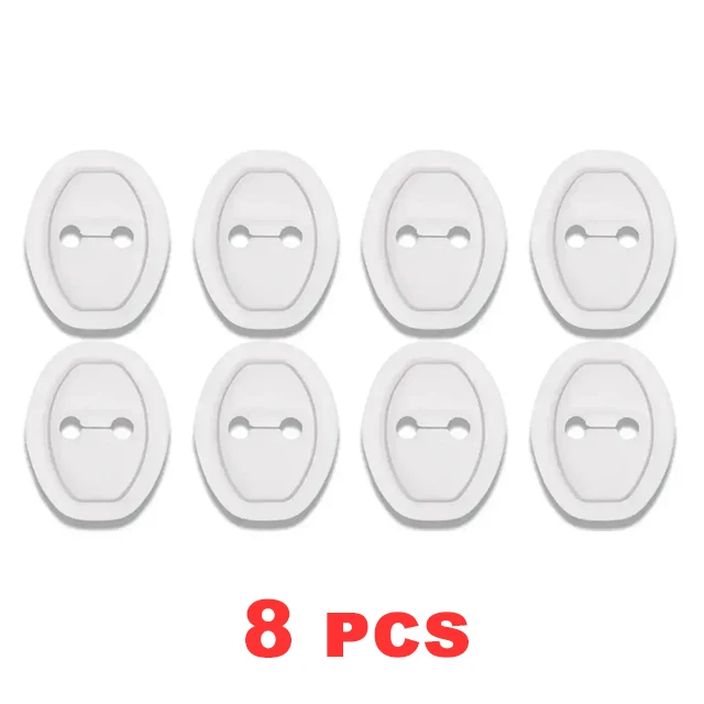 Auto Türschloss Puffer Stoßdämpfer Silikon Kissen Universal Auto Tür Schließen Sound Deadener Dämpfer Rostschutz Schutz Abdeckungen: MULTI