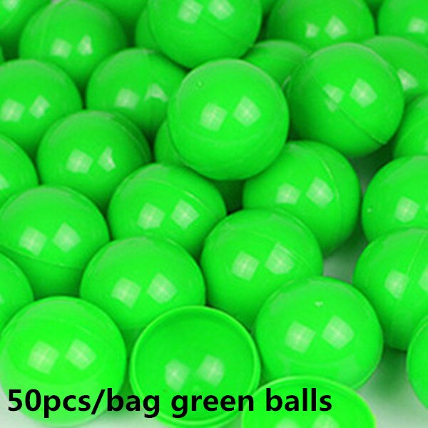 Huieson 100 Stks/pak Gekleurde Ping Pong Ballen 40Mm 2.4G Entertainment Tafeltennis Ballen Gemengde Kleuren Voor Game En reclame: Green