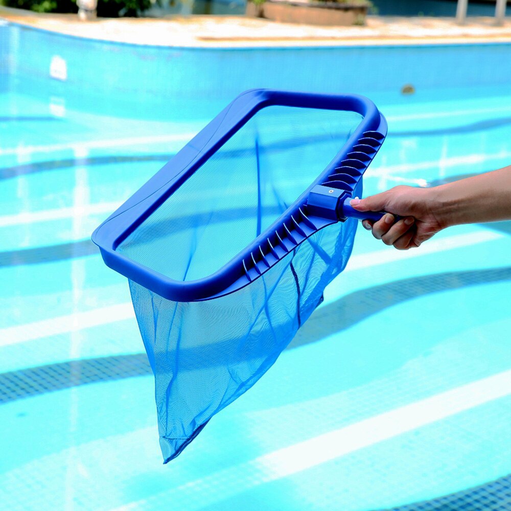 Bærbar svømmebassin rengøringsnet swimmingpool skimmer dam bladnet værktøj til swimmingpool