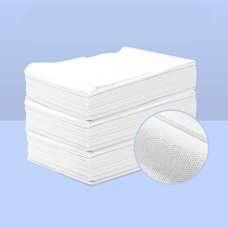 20/60/100 Stuks Wegwerp Laken Schoonheidssalon Dunne Dikker Niet-geweven Stof Massage Tafel Bed cover 80X180Cm 80x190cm: white not hole / 20pcs thick 80x180cm