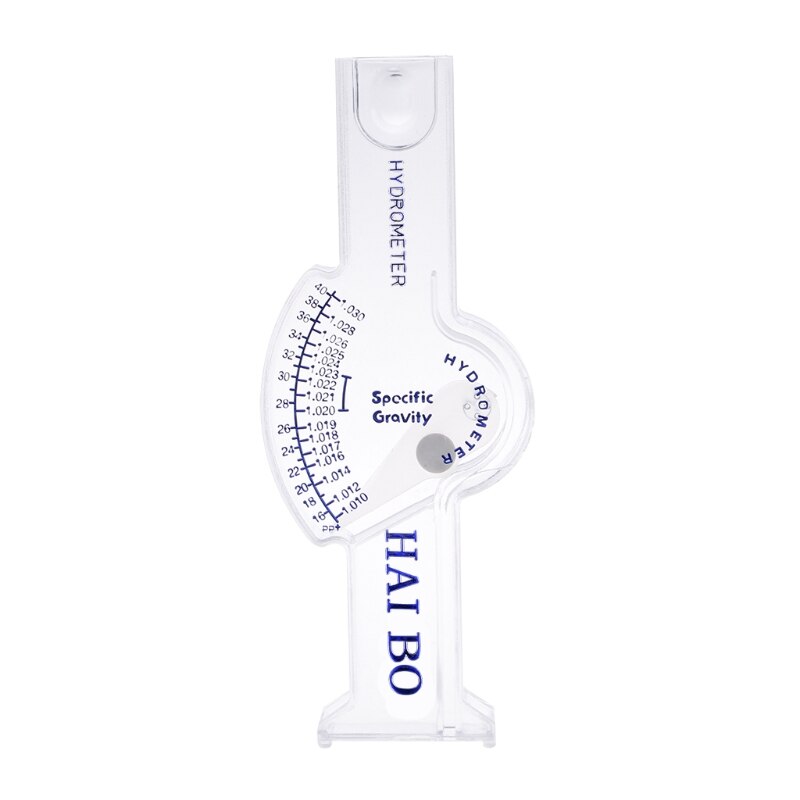 Ocean Hydrometer Reef Fish Tank Aquarium Water Salinity Specific Gravity Test