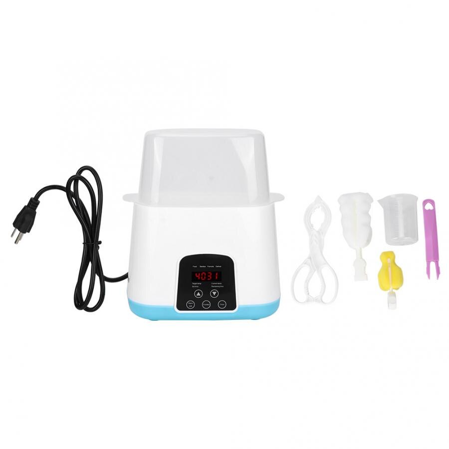 Multi-Function Milk Warmer Heater Double Bottle Sterilizer for Baby Breast Milk Feeding Intelligent Thermostatic System Warmer: US Plug