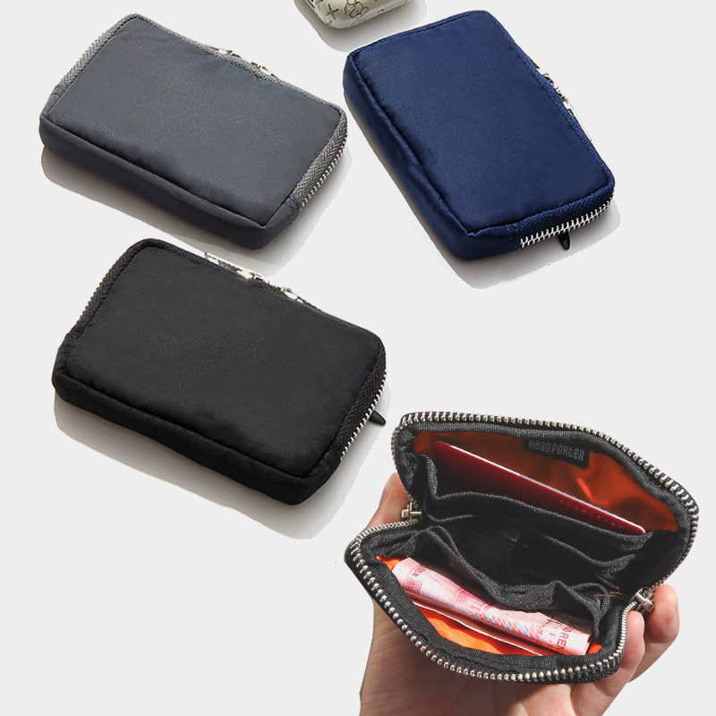 Japanische Männer Brieftasche Kurze Brieftasche Nylon Tuch lässig Schüler Brieftaschen Jugend Geldbörse Visitenkarte Halfter Neue Wasserdichte Lagerung Tasche