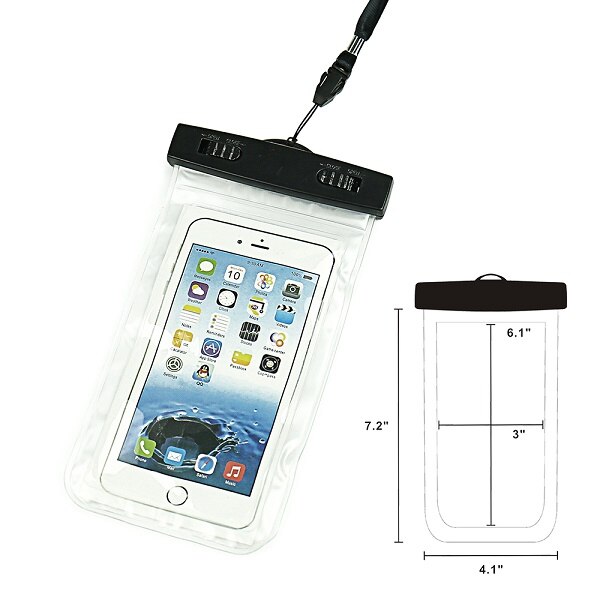 1 stuk 5.5 inch Mobiele Telefoon Pouch Waterdichte Tas Onderwater Dry Case Cover Voor Kano Kayak Rafting Kamp Zwemmen Drifting