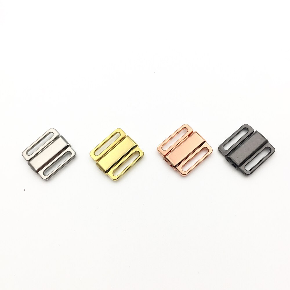 100 sets 12mm bh-clips badmode clickers bh metalen voorsluiting vervanging met 4 kleuren
