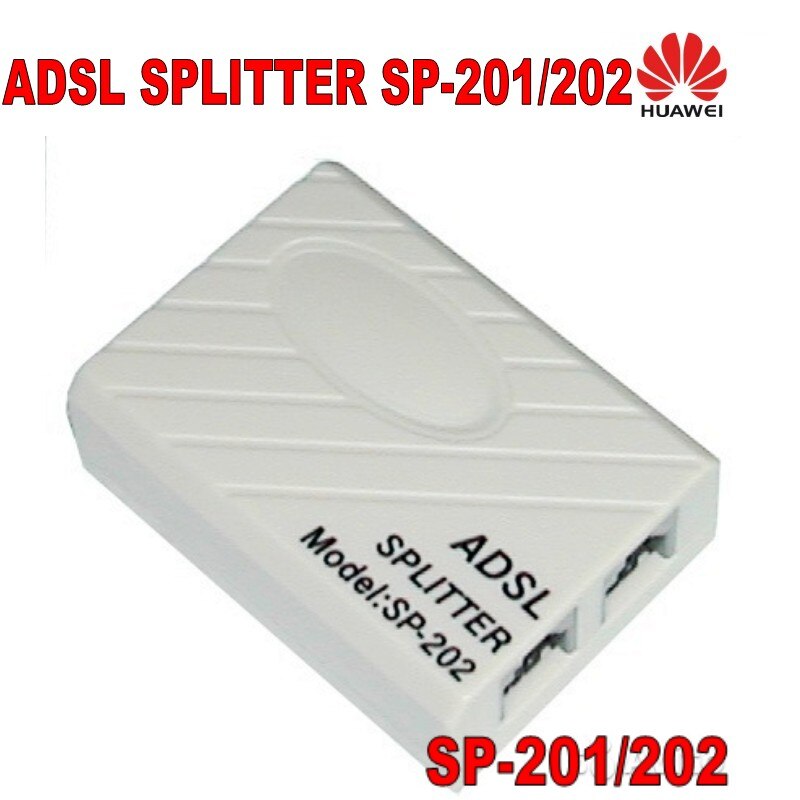 ADSL Splitter Telephone ADSL Modem RJ11 Line Splitter Filter